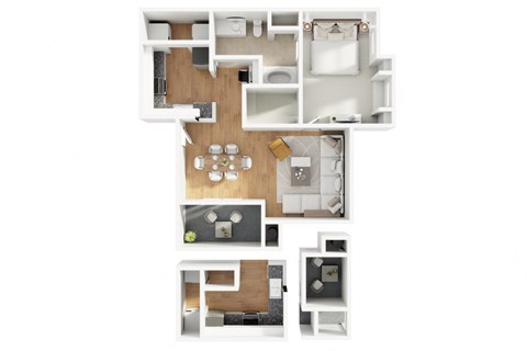 The Sanctuary Floor Plan at The Pavilions by Picerne, Las Vegas